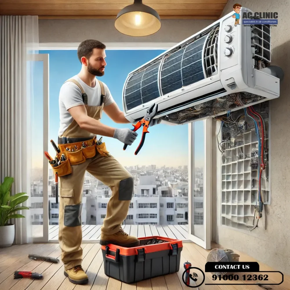 Avoid these common AC removal mistakes in Hyderabad - AC Clinic 9100012362.