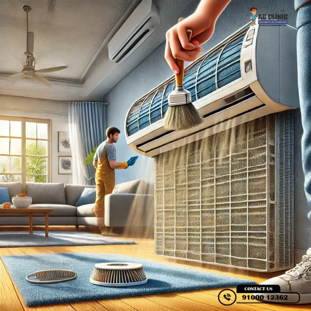 Best ways to clean and maintain your AC for efficient cooling in Hyderabad’s dusty climate – ACCLINIC 9100012362.