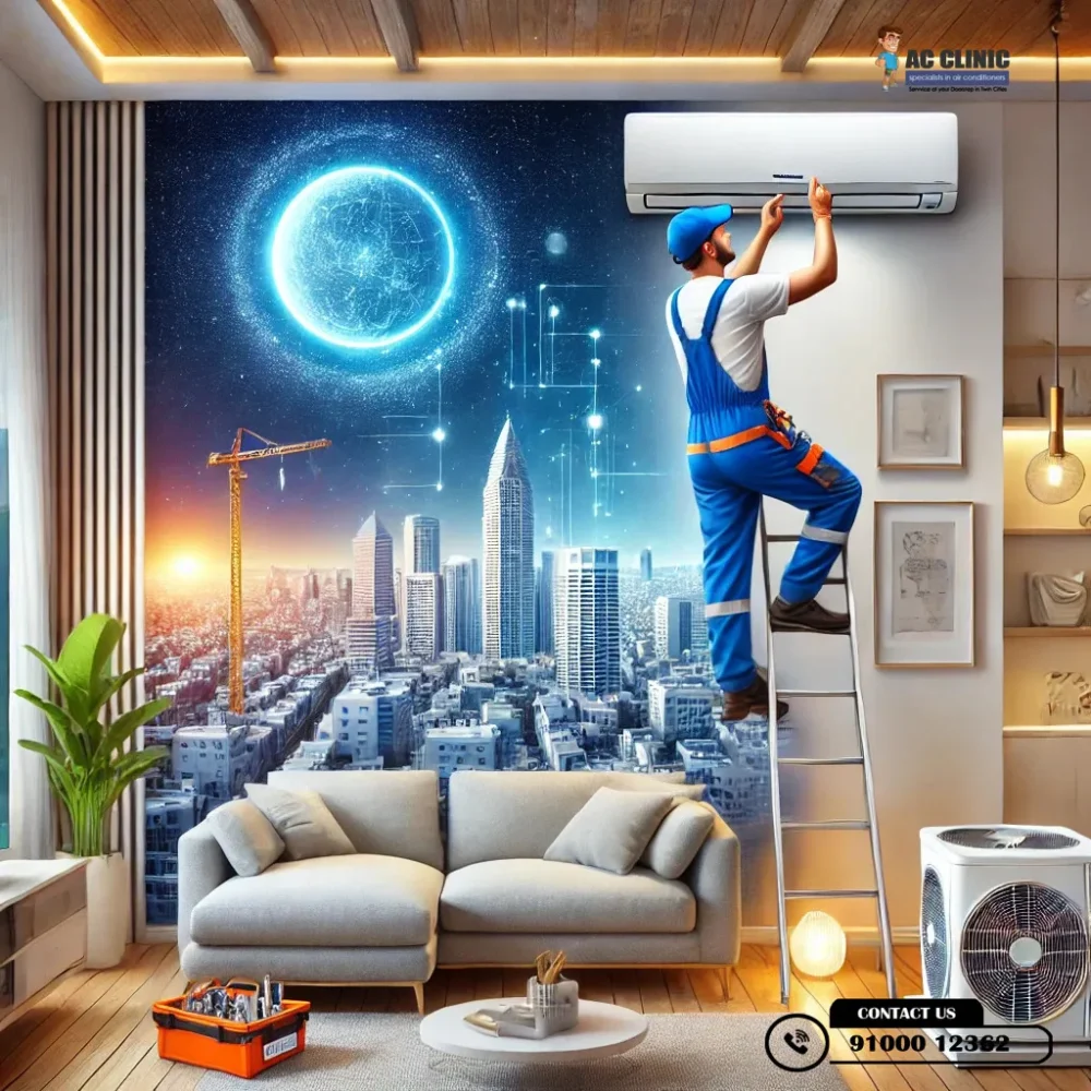 Best Blue Star AC installation service in Hyderabad – ACCLINIC- 9100012362.