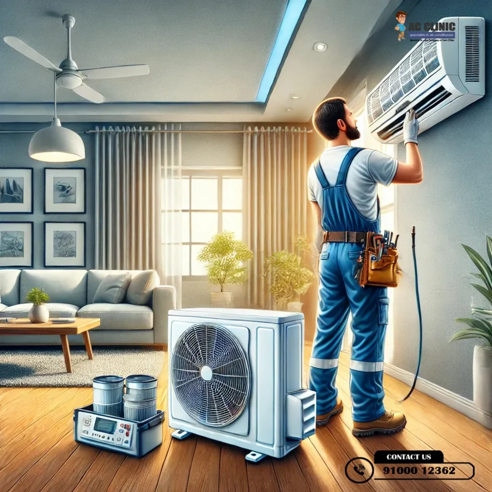 How often should you service your AC in Hyderabad for maximum efficiency? – ACCLINIC - 9100012362.