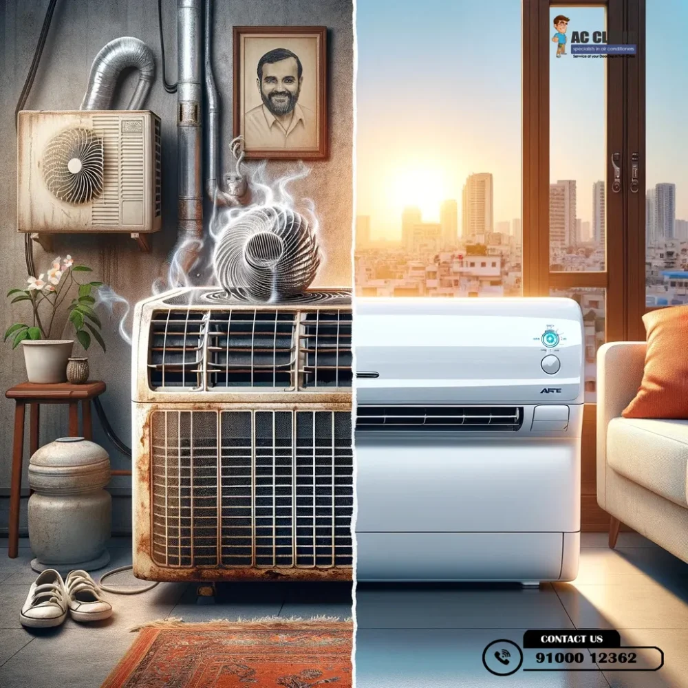 Key signs you need an AC upgrade for better cooling in Hyderabad homes – ACCLINIC 9100012362.