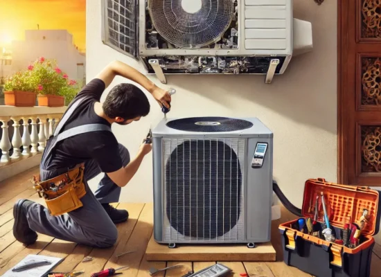 Step-by-step guide to safely removing and replacing your old AC in Hyderabad. Expert AC services by AC Clinic. Call 9100012362.