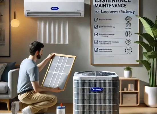 Carrier AC maintenance tips for long-lasting cooling in Hyderabad homes - AC Clinic 9100012362.