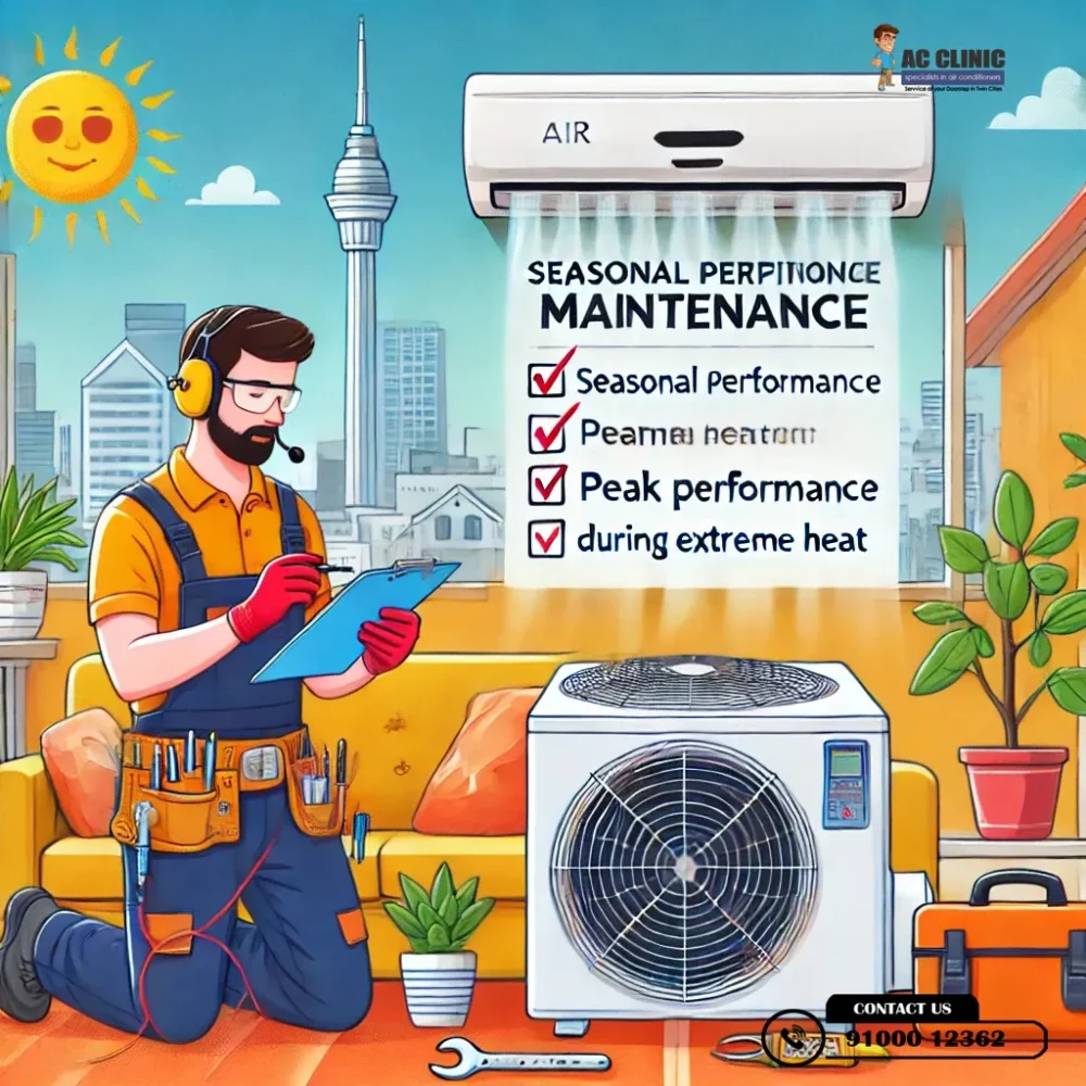 When should you service your AC in Hyderabad? A seasonal maintenance guide by AC Clinic. Call 9100012362 for expert AC service.