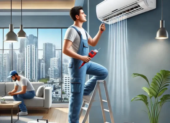 AC reinstallation service in Hyderabad for better cooling by AC Clinic - Expert AC services Call 9100012362