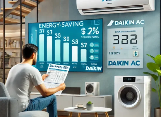 How Daikin AC installation helps reduce energy bills in Hyderabad homes - ACCLINIC -9100012362